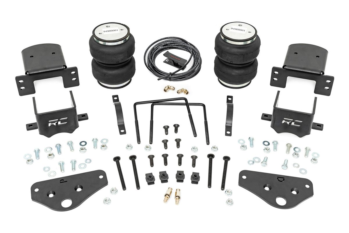 Ford F-250 Super Duty Air Spring Kit - Rear - Rough Country - Heavy-Duty - '23-'25